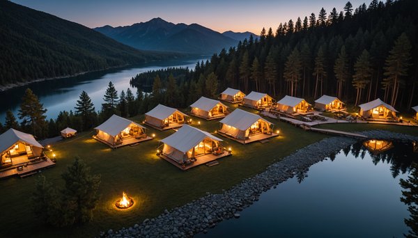 Top 10 des Campings Haut de Gamme pour des Vacances Exclusives en 2024