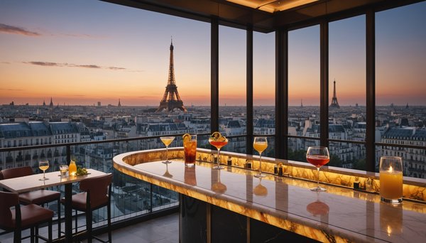 Découvrez les Meilleurs Bars à Cocktails avec Vue Panoramique sur Paris : Un Voyage Gastronomique Inoubliable